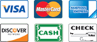 Accepted payment methods