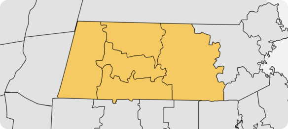 map of MA